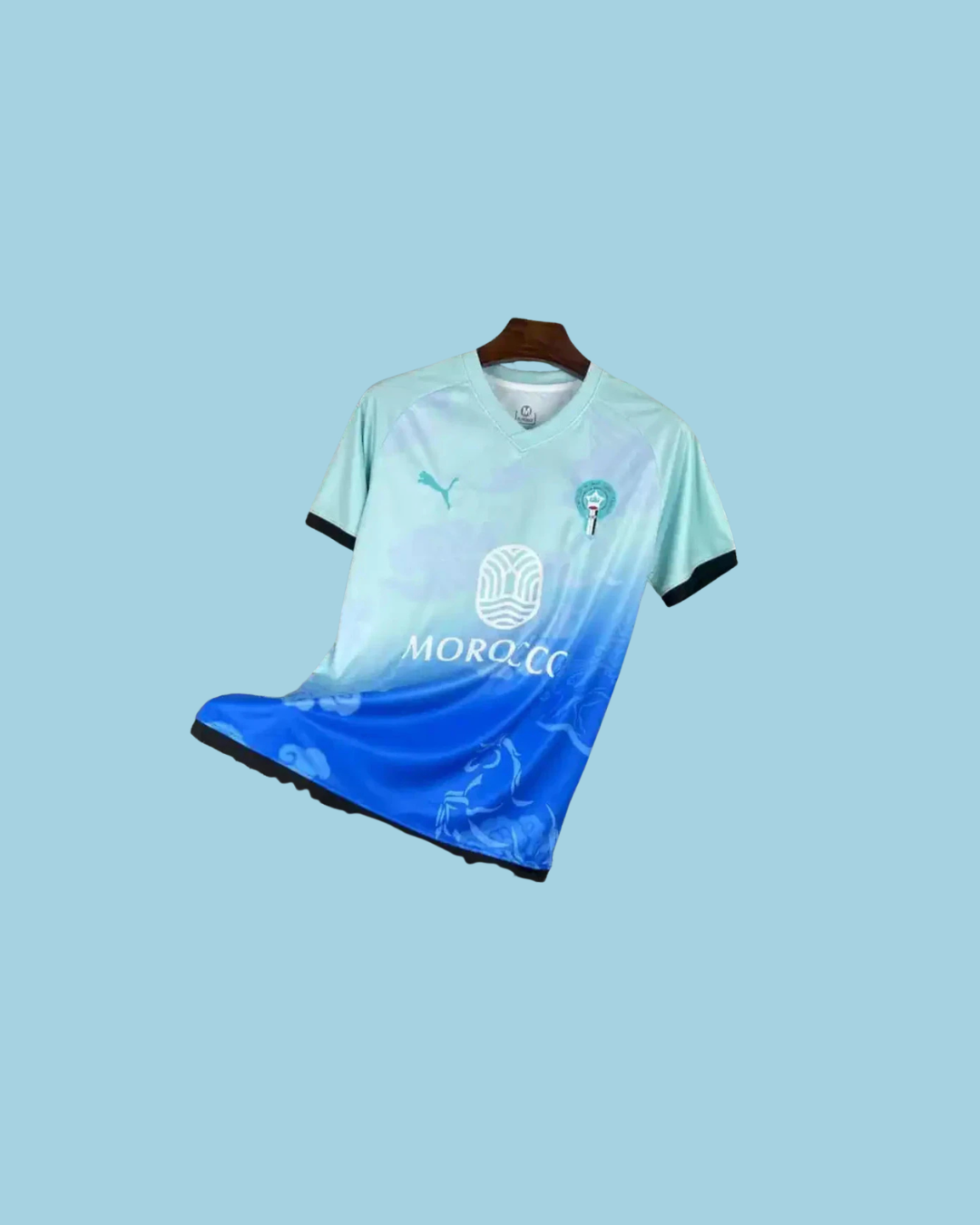 Maillot d’entraînement Maroc bleu 25/26