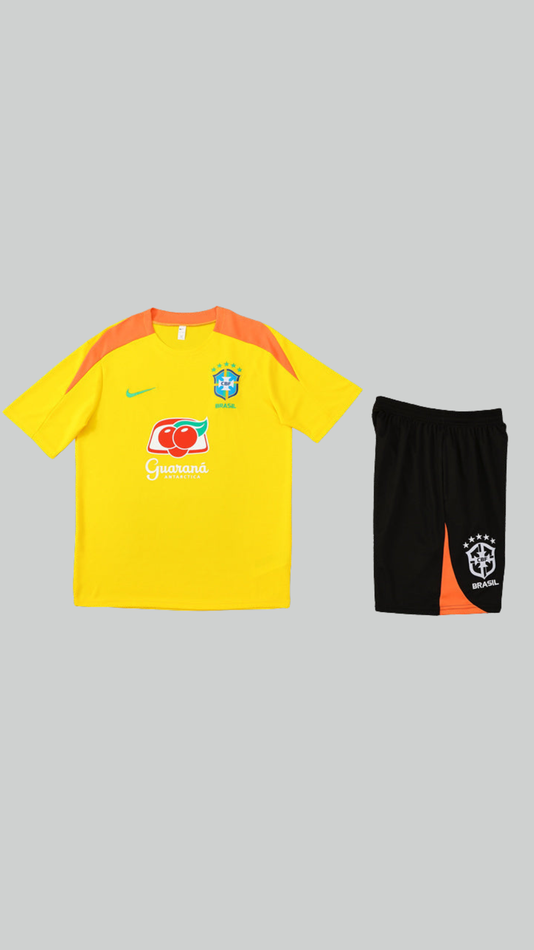 Maillot + short Brésil jaune 25/26