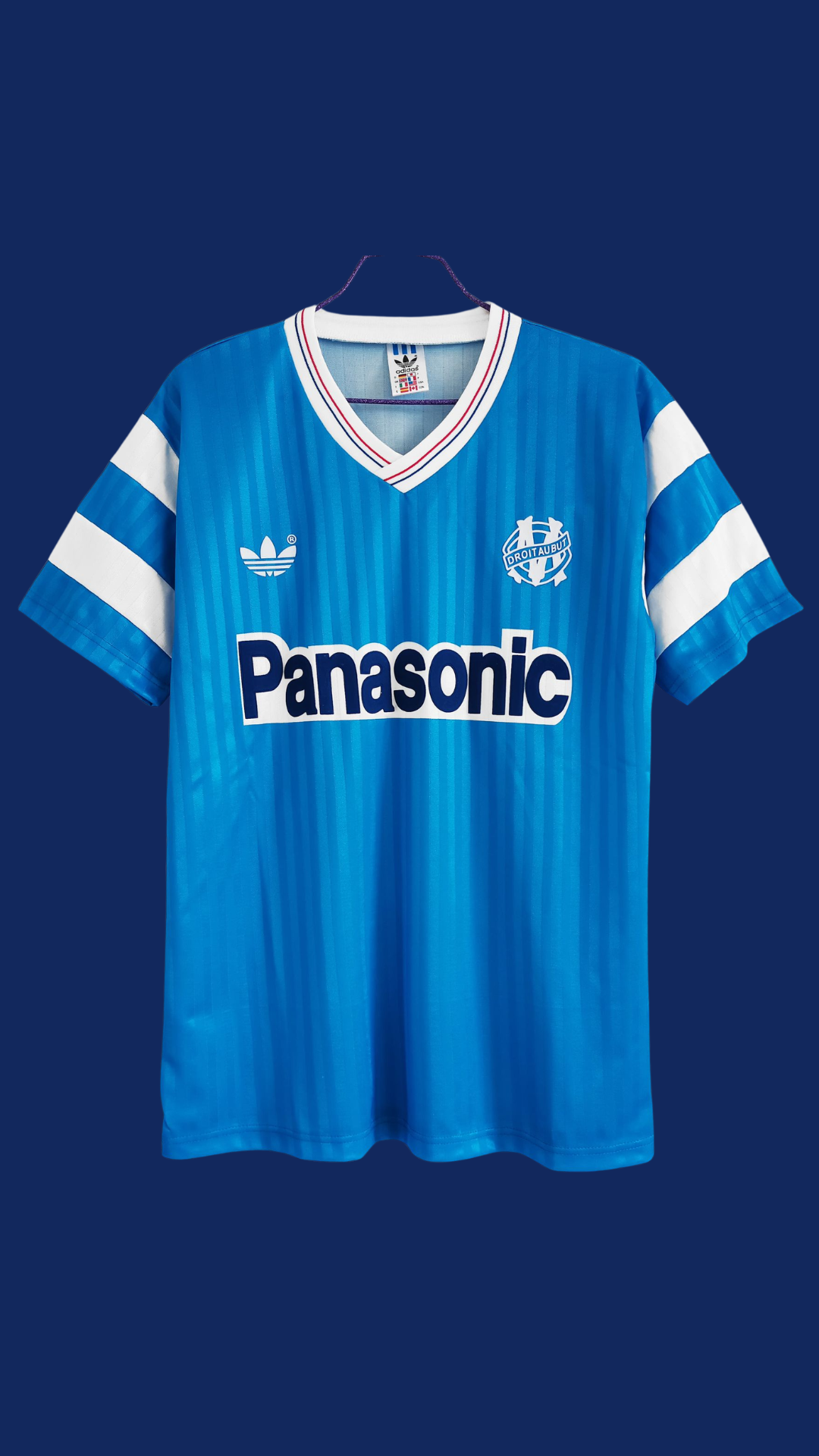 Maillot OM 1990 extérieur ( Marseille)