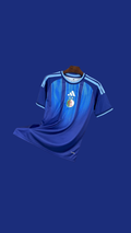 Maillot Algérie Bleu 26/27