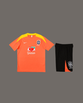 Maillot + short Brésil orange 25/26