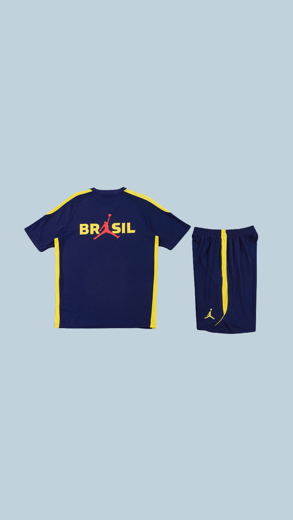 Maillot + short Brésil bleu royal 26/27