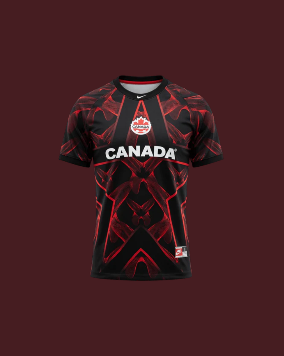 Canada Gardien Maillot - Coupe du Monde 2026 Rouge&Noir