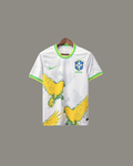 Maillot Brésil Concept blanc jaune
