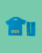 Maillot + short Brésil bleu 26/27